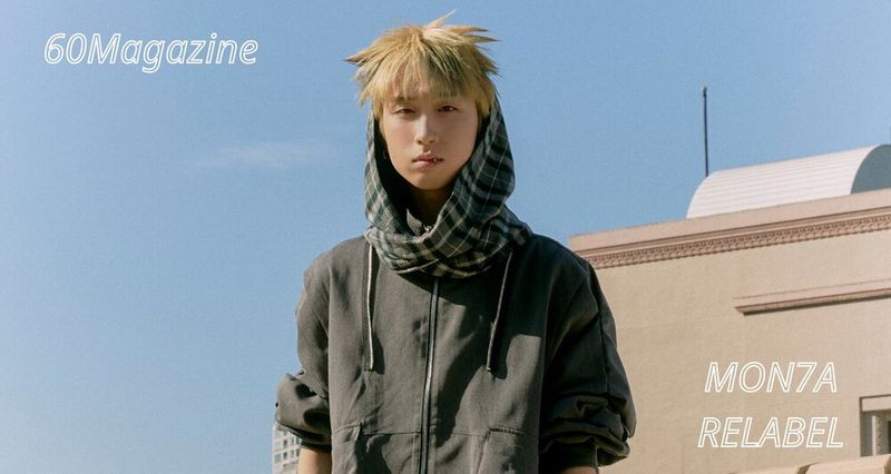 60Magazine アーティストMON7A着用ブランド：RELABEL-eyeCatch