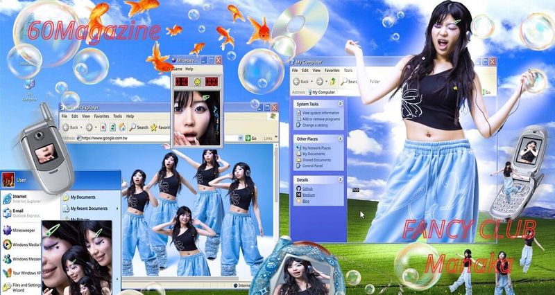 60Magazine アーティストManaka着用ブランド：FANCY CLUB-eyeCatch