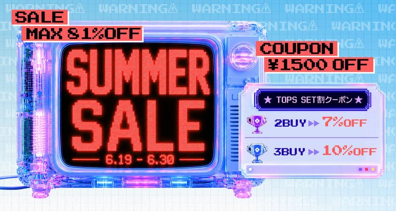 SUMMER SALE | TOPSセット割