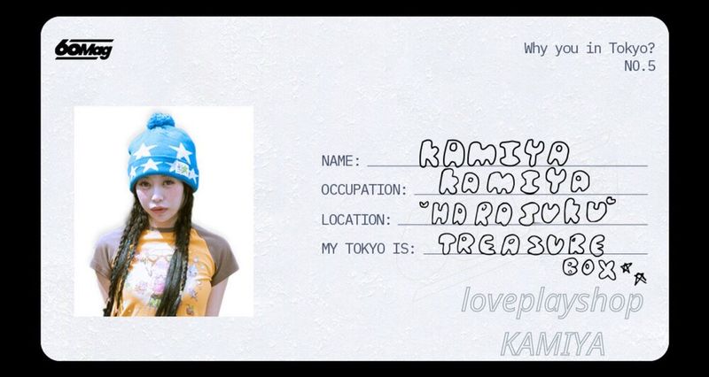 60Magazine アーティスト KAMIYAが着るloveplayshop-eyeCatch