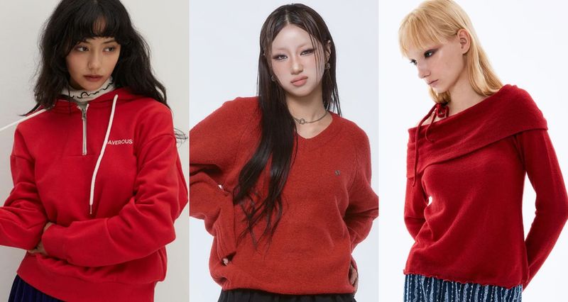 派手なくらいが、ちょうどいい。ルビーレッド。