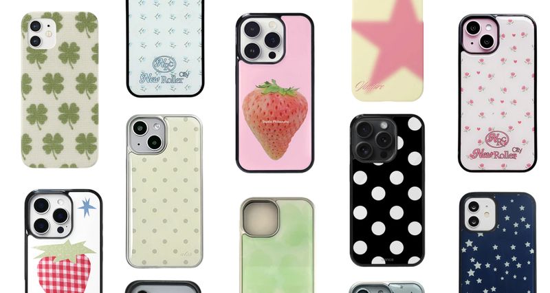 小さく盛れる、ポイント柄スマホケース°˖✧-eyeCatch