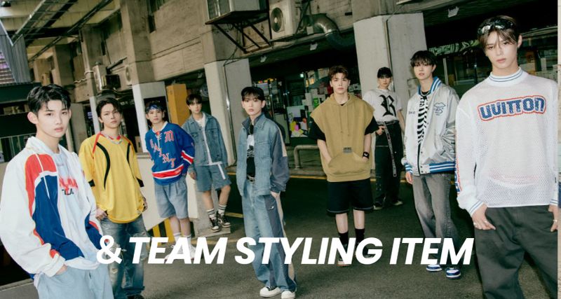 ＆TEAM着用アイテム一覧