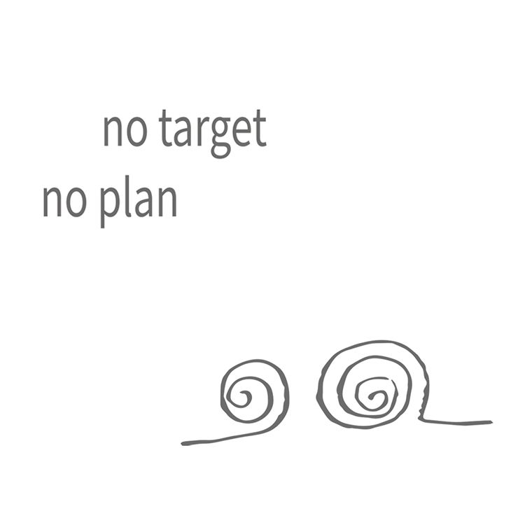 NO TARGET NO PLAN