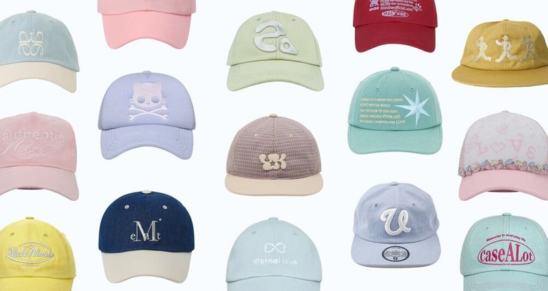 日差しを防いで、洒落る。カラーキャップ🧢-eyeCatch