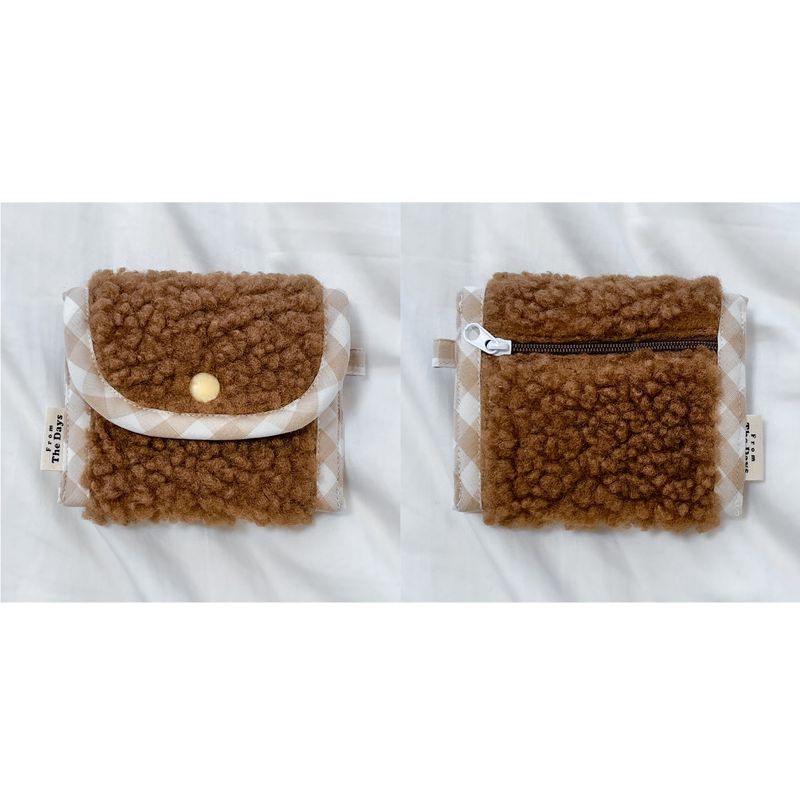 【MADE】Dumble Snap Button Mini Wallet