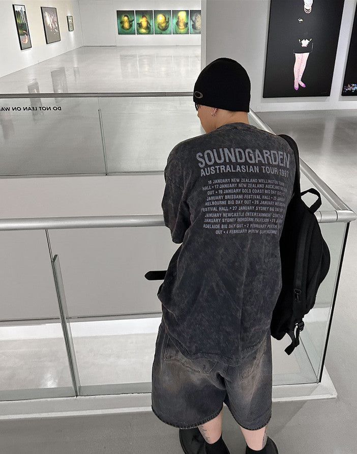 No.0256 SG printing washing half T