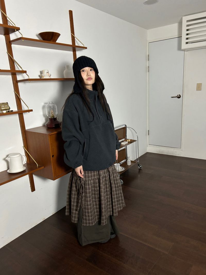 (3color) coki maxi long sk