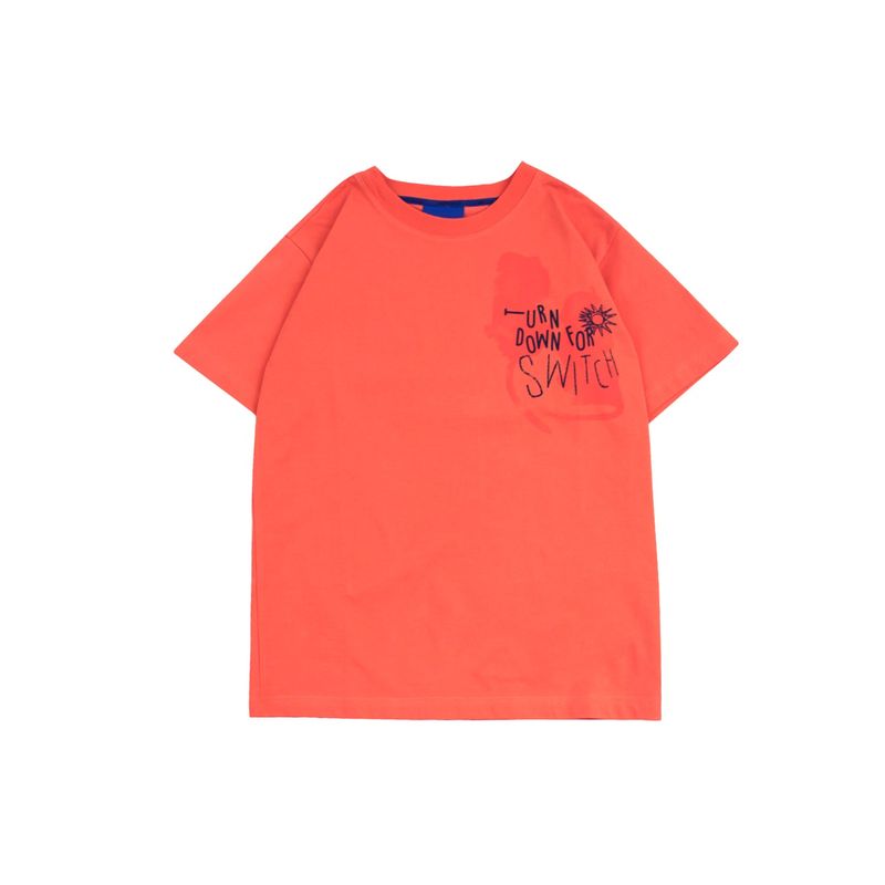 ターンダウンショートスリーブTシャツ (UNISEX)_SYS7TS10OR
