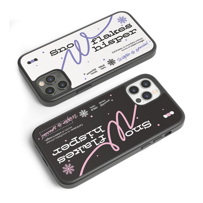 Pastar Pesto(パスターぺスト)の「【MADE】Snow epoxy phone case(2 colors)(Smartphone Accessories)」