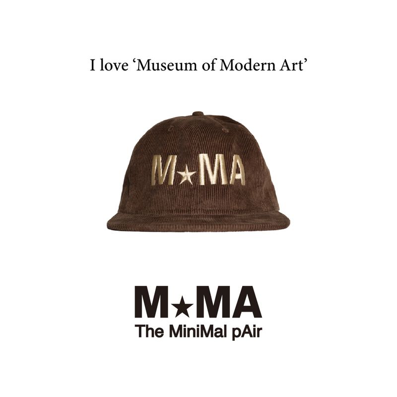 MNMPAIR(ミニマルペア)の「 MUSEUM CORDUROY CAP BROWN(Hats)」