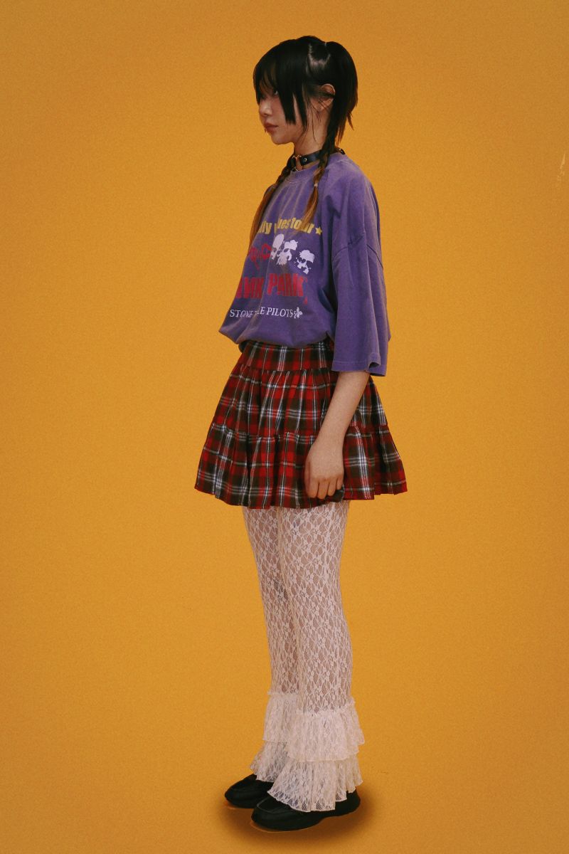 kiki check skirt (2color)
