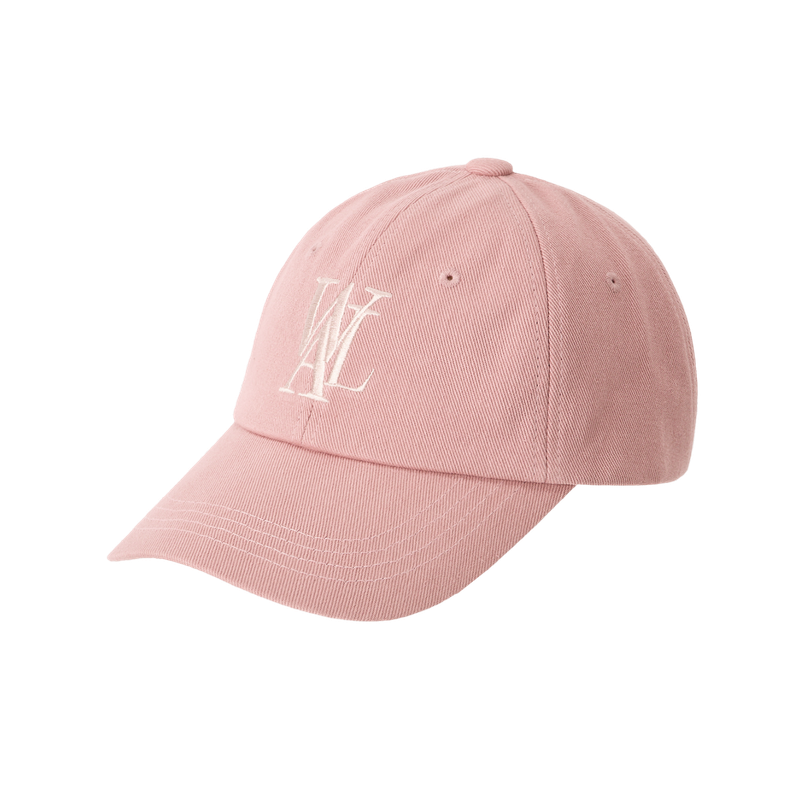 Signature Logo ball cap - DUSTY PINK (PINK LOGO)