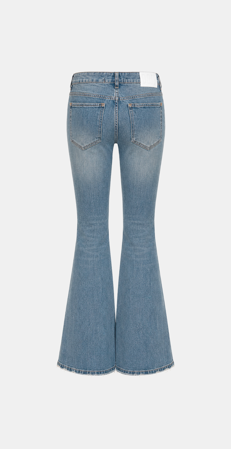 Rosalie Long Flare Denim Pants