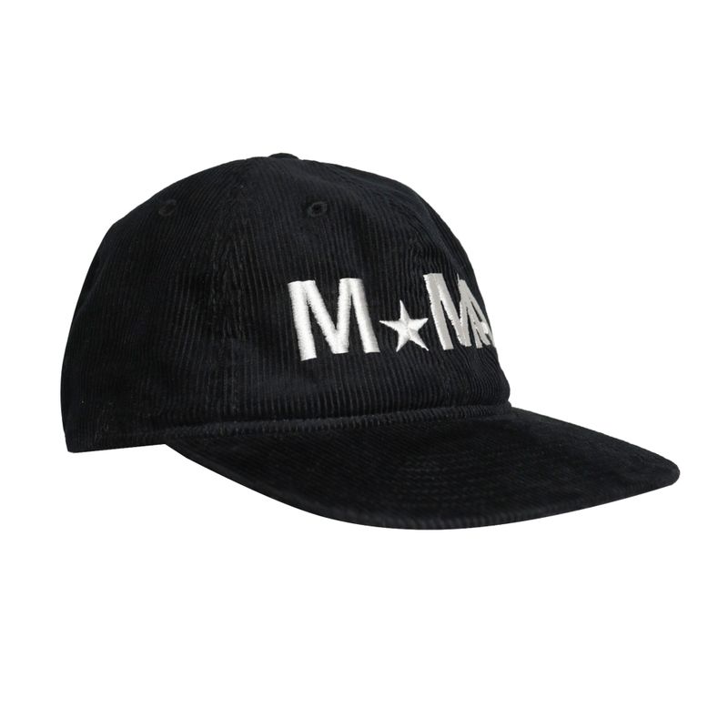  MUSEUM CORDUROY CAP BLACK