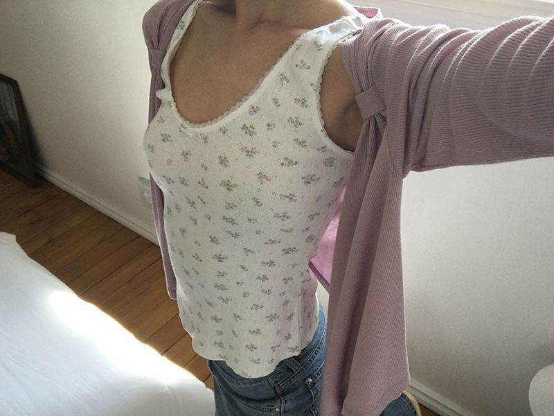 BLOSSOM PUNCHING SLEEVELESS