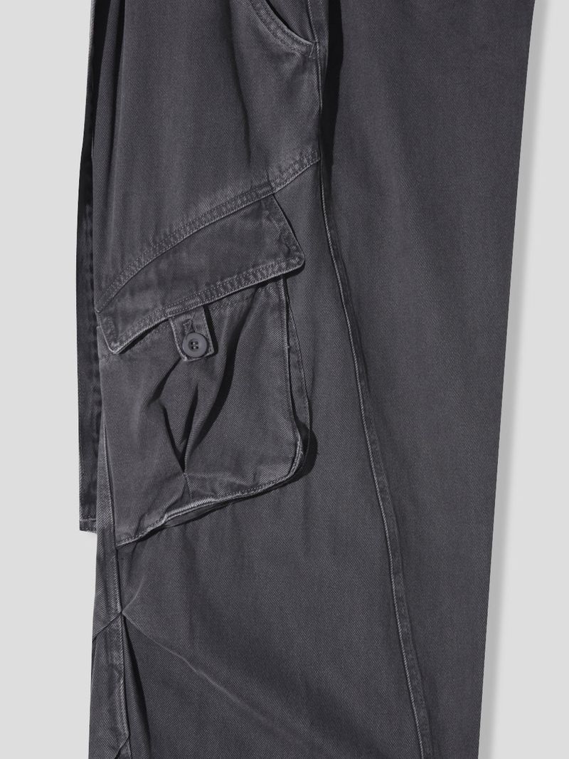 LMN Maison Belted Pintuck Cargo Pants (3 colors)