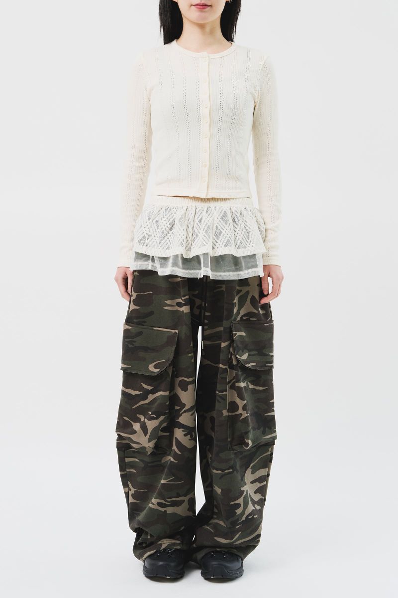 Teo Camo Pocket Sweatpants (2color)