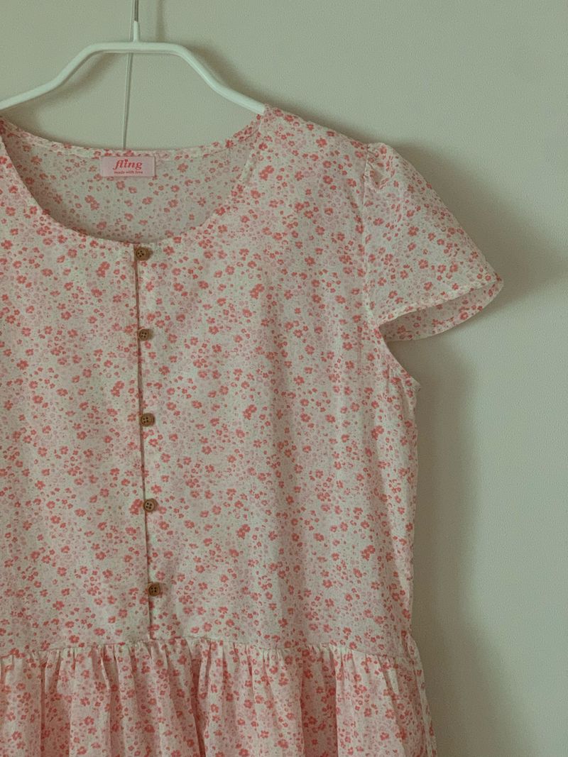  [made by fling] picnic flower mini one-piece