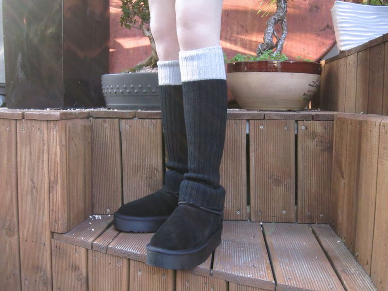 Cotton leg-warmer