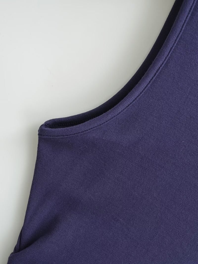 Amaris Asymmetric Strap Ruched Top