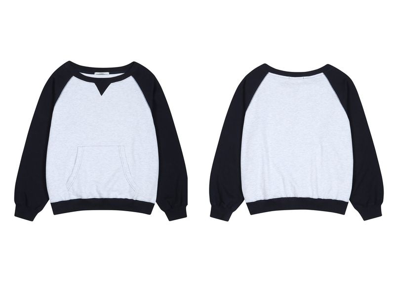 RAGLAN POCKET SWEATSHIRT