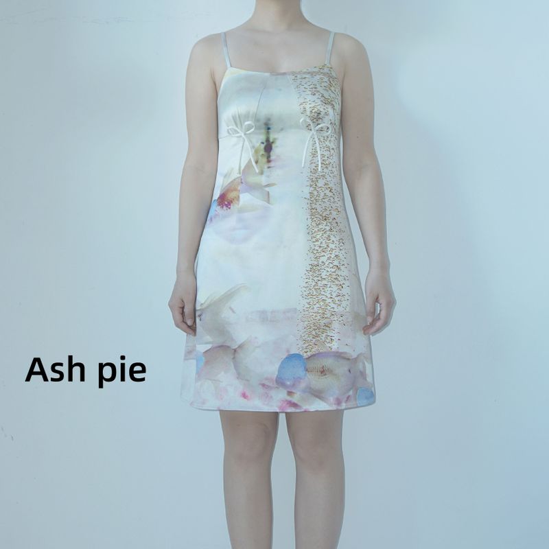 Ash pie（アッシュパイ）の「プリントドレス（スカート）」
