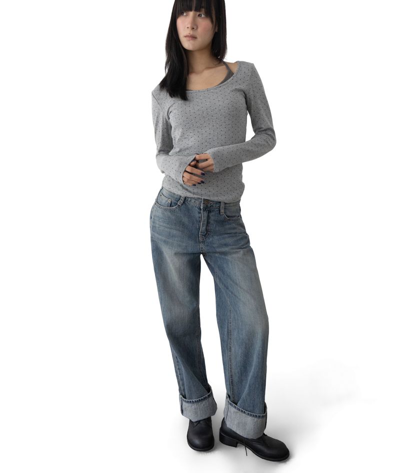 Balan Washed Straight Denim