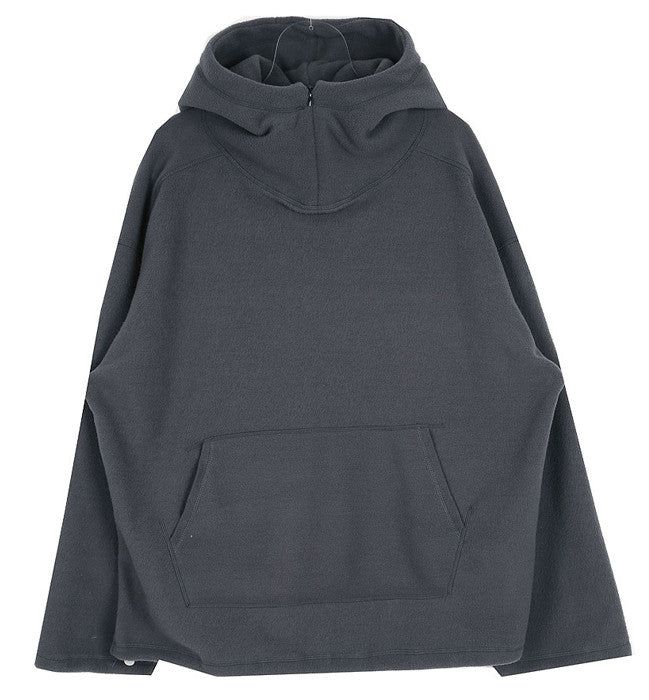 No.0574 3n5t fleece string hood-T