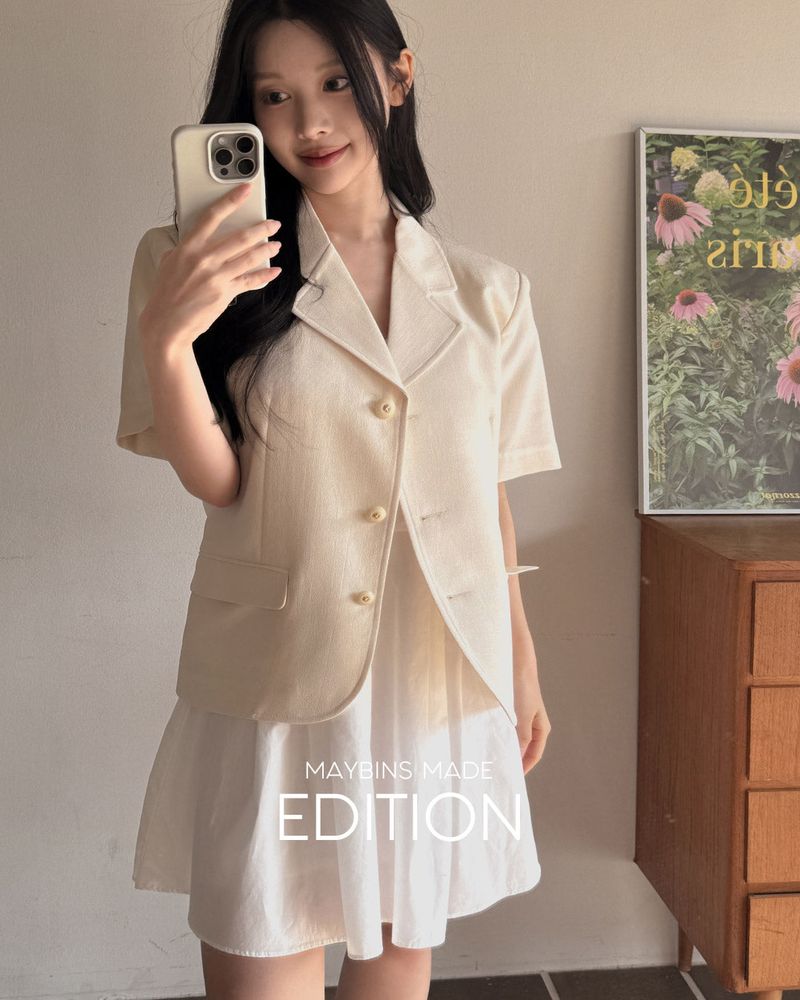 [MADE] Edif Short-Sleeved Jacket