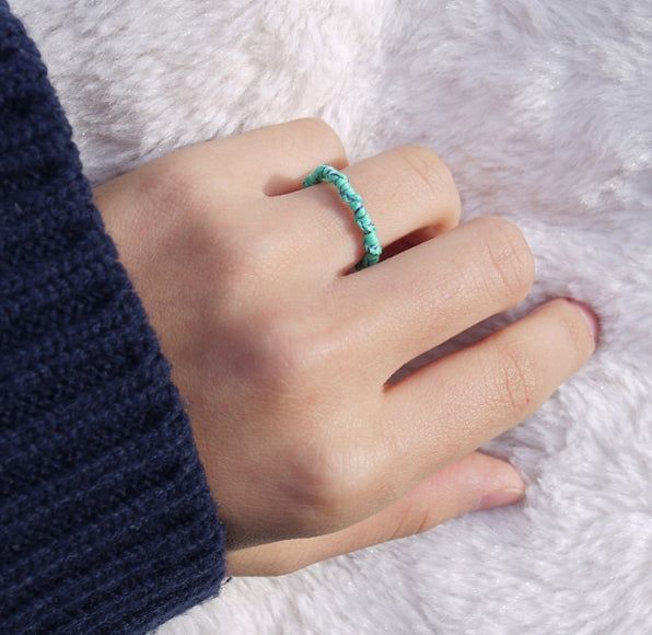 [CCNMADE] LETTER RING 2 (Red)