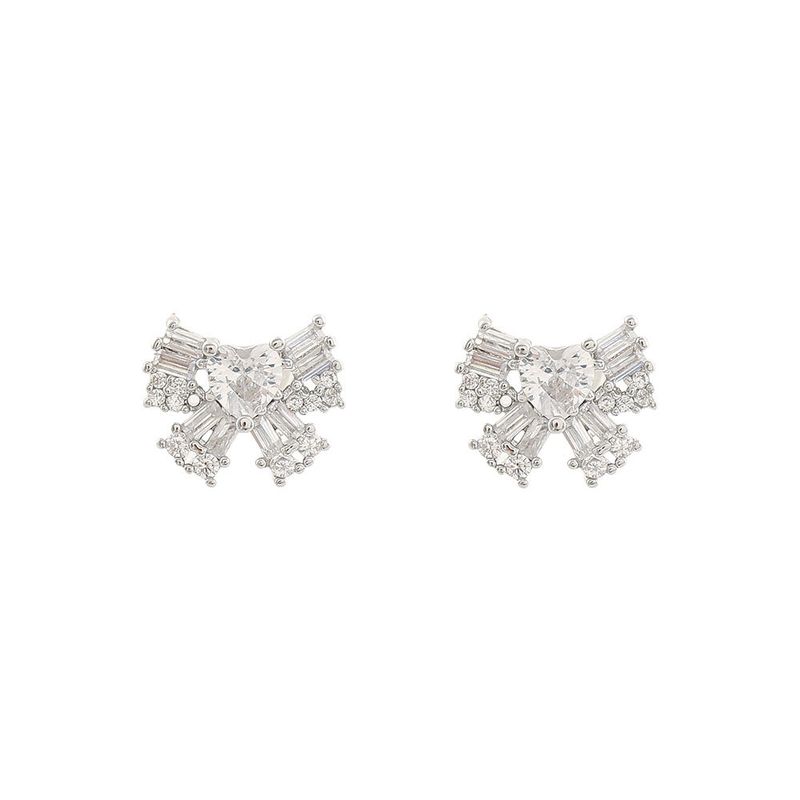 CRYSTAL RIBBON EARRINGS