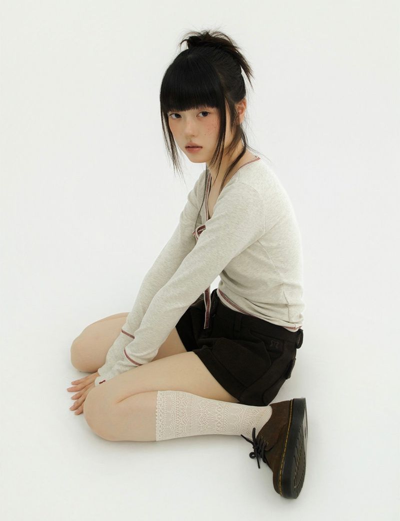 LOW CORDUROY SHORTS BROWN