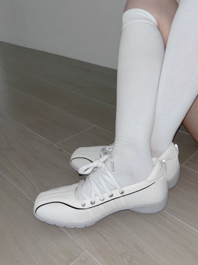 track flat shoes(2 color)