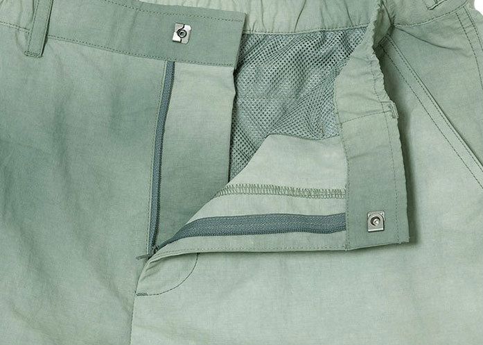 RECIPE WASHED SHORTS【MINT GREEN】