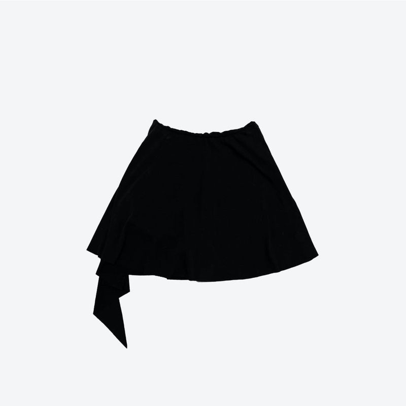 Kehi unbalanced mini skirt