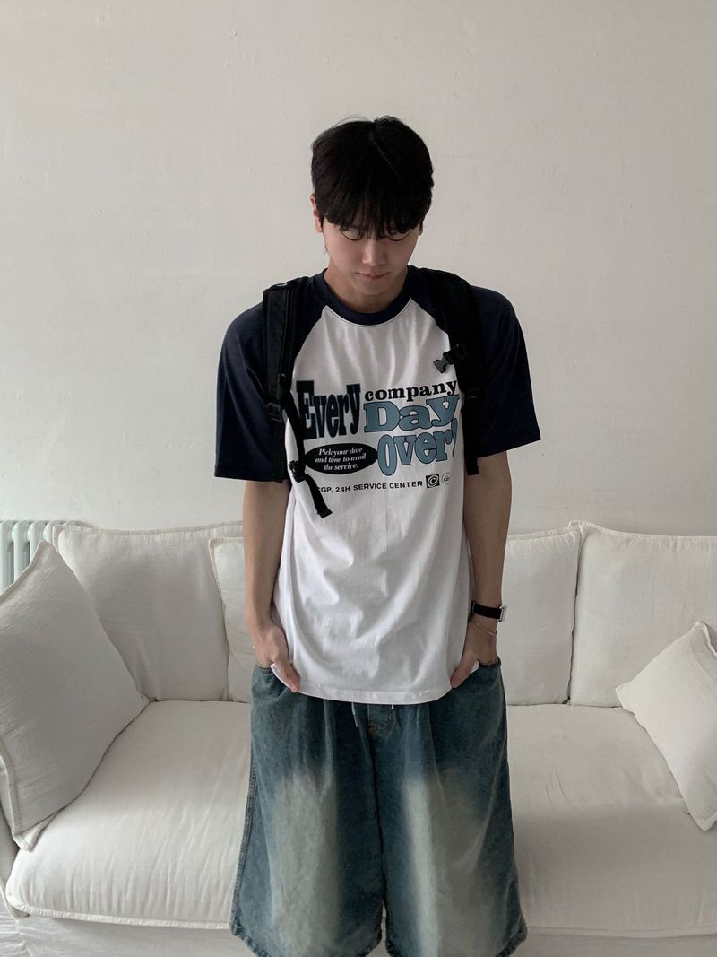 Alone Every Raglan Short-Sleeve T-Shirt