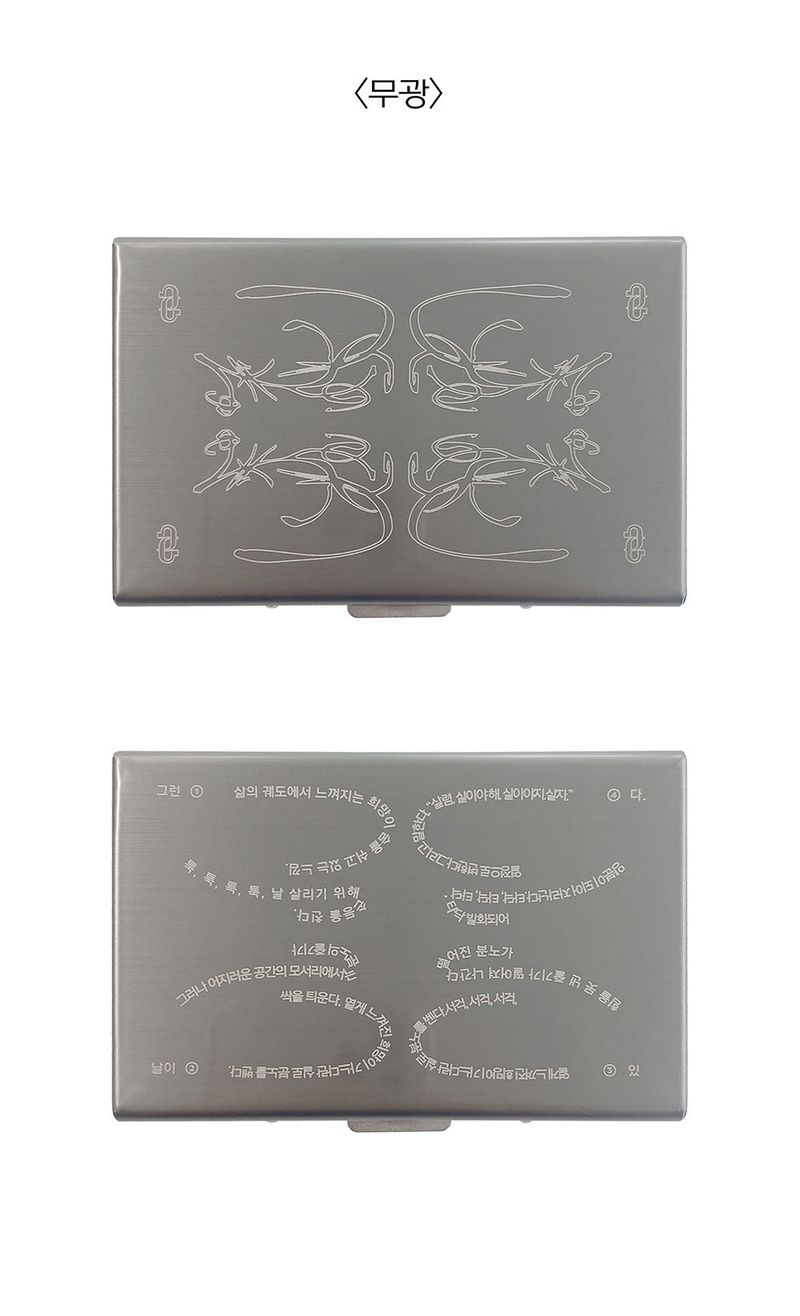 GODASHIN Flower Of Anger Accordion Wallet