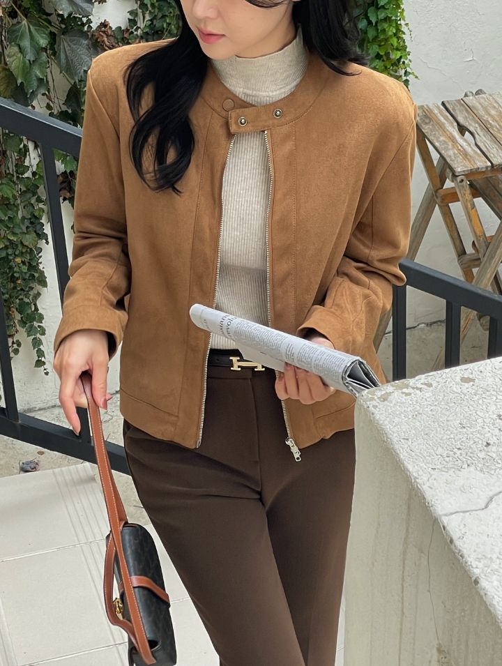 Batte Biker Suede Jacket