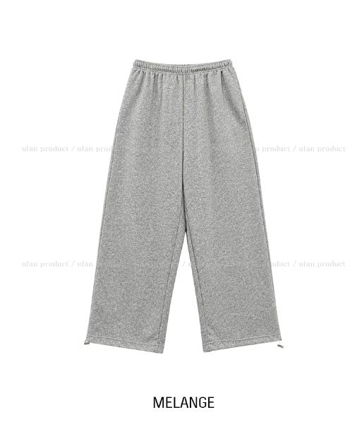 Grainy Wide Training Pants