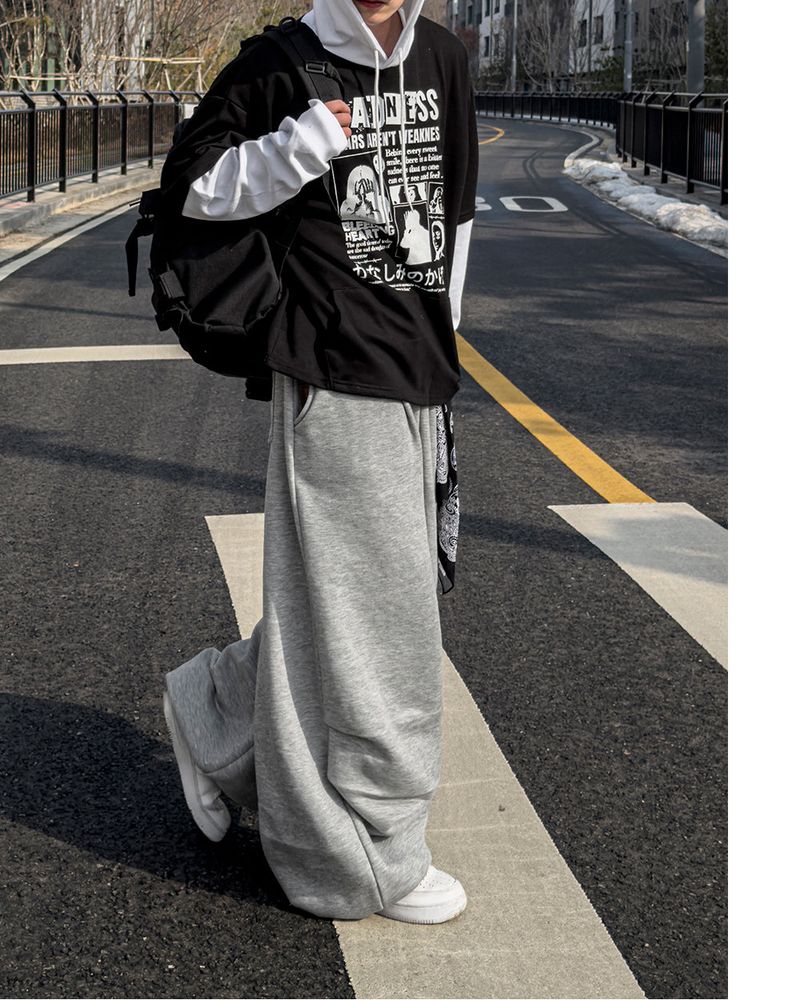 Grace Two-Tuck Sweat Pants