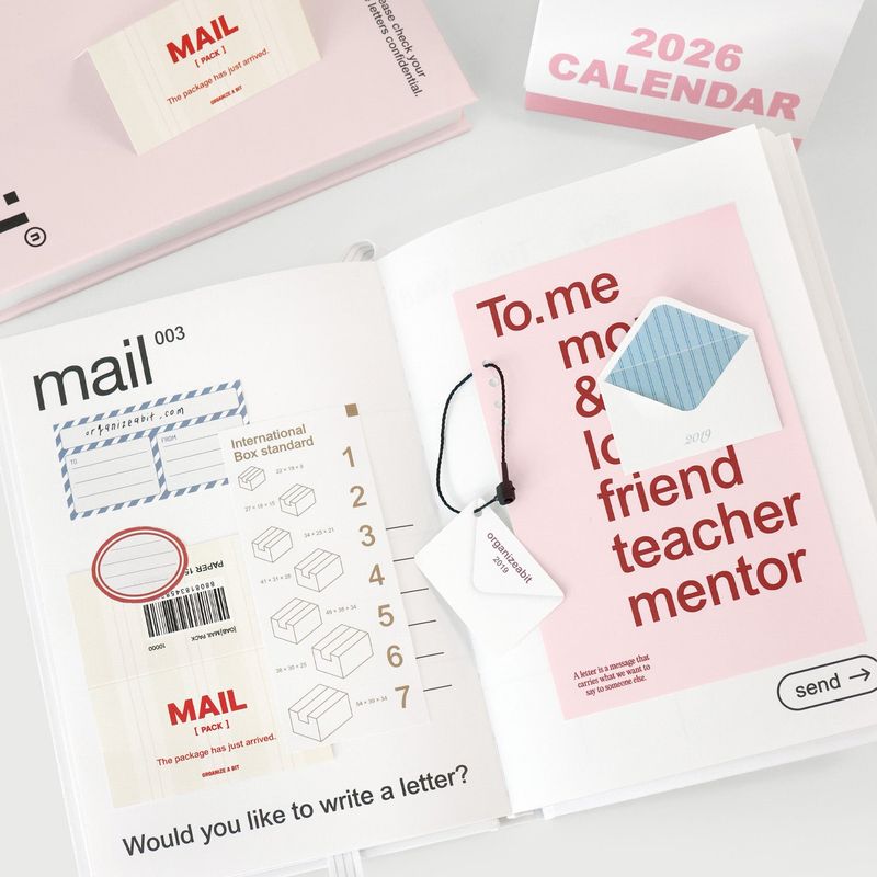 oab mail pack / scrap sticker set
