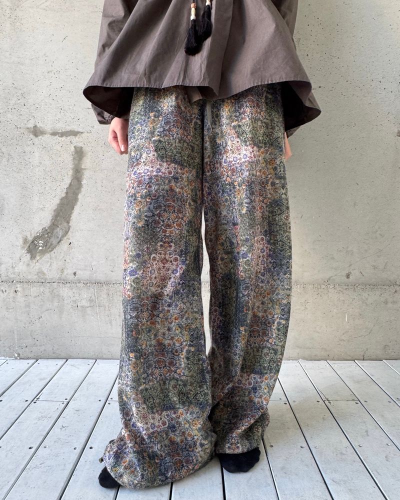 fungus（ファンガス）の「Oriental Print String Pants（Pants）」
