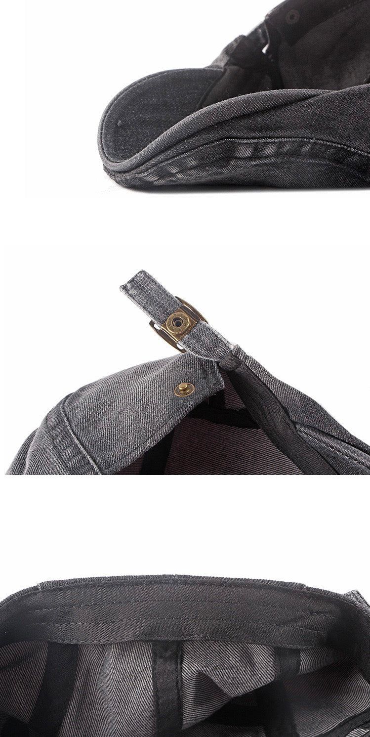 denim hunting cap (4 color)