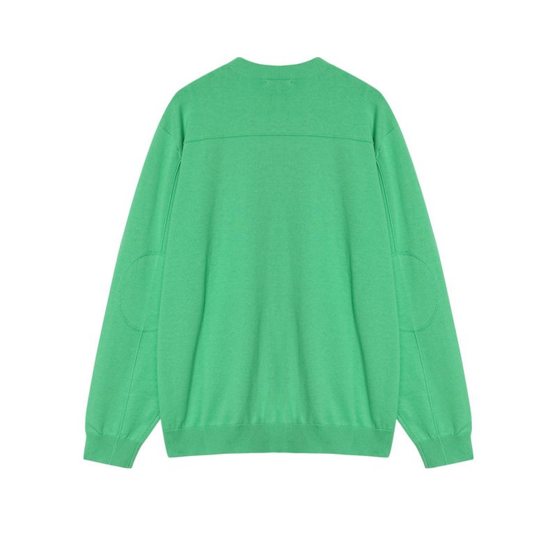 LMN Rio Patch Round Neck Cardigan (4 colors)