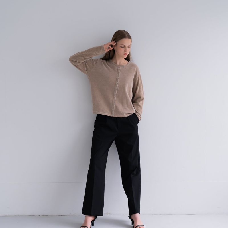 Gloss knit cardigan
