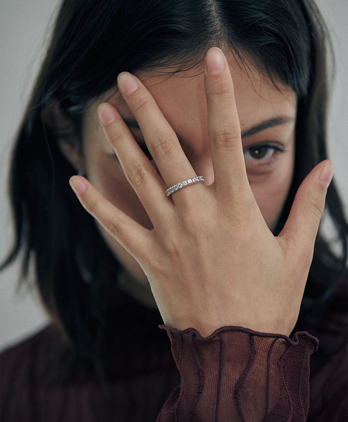 verte（ヴェフト）の「[925 silver] Cinq.silver.219 /エペアンデュウリング（アクセサリー）」