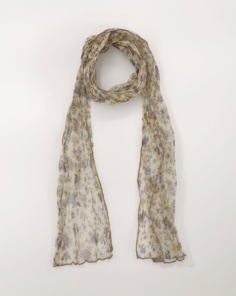 Airy Blossom Scarf (2color)