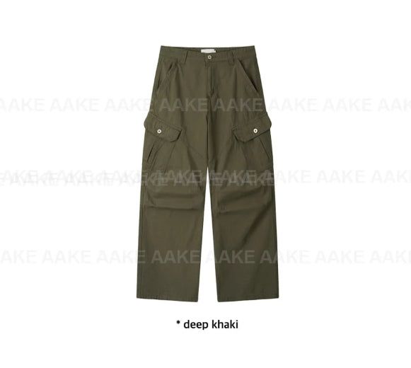 HERRINGBONE CARGO PANTS