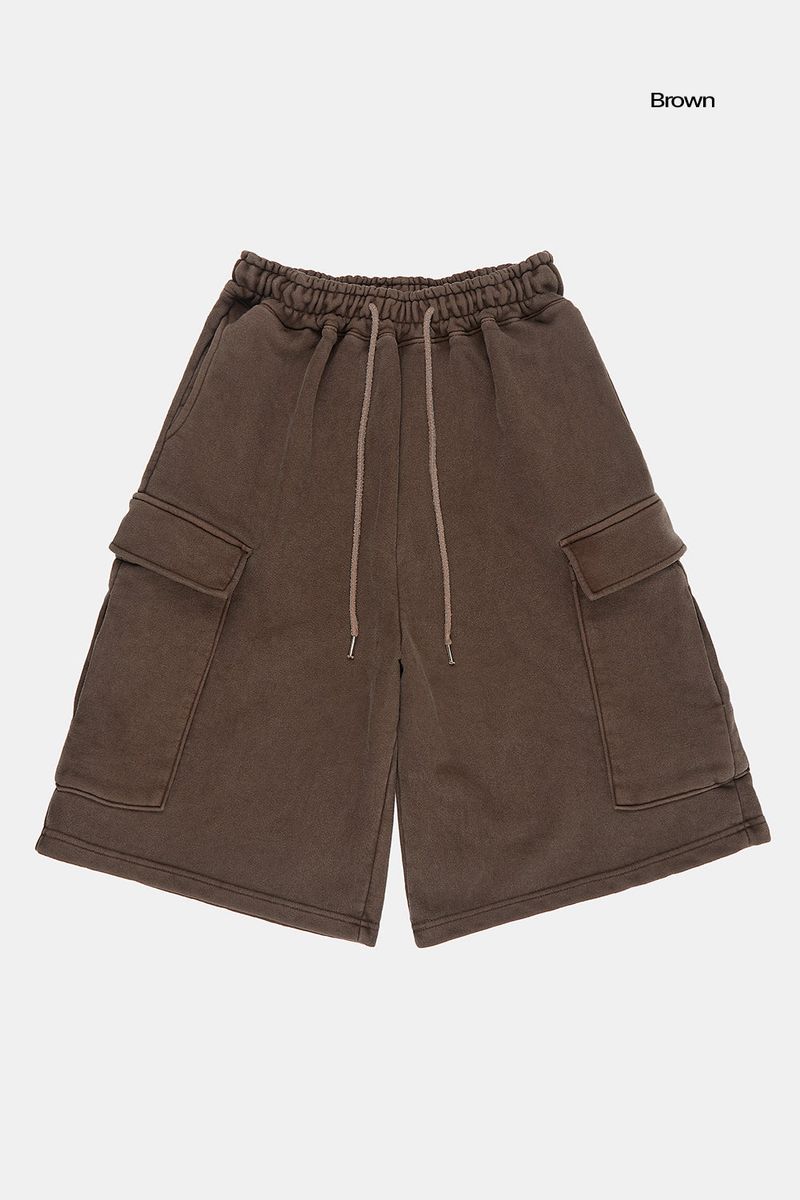 Gordon pigment cargo bermuda sweatpants